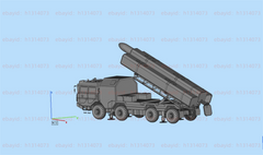 3d Printed 1/72/144 China Changjian-10 Cruise Missile Unpainted Kit