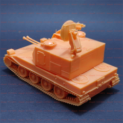 3d Printed 1/72/144 Swedish VEAK40 Anti-Aircraft Gun Unpainted Kit