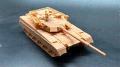 3d Printed 1/72 Type 2000 Main Battle Tank Unpainted Kit