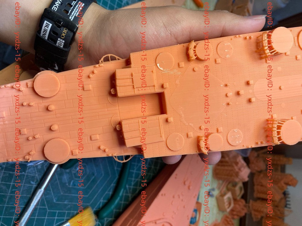 3d Printed 1/350 Soviet Lenin Battleship(full Hull/waterline)