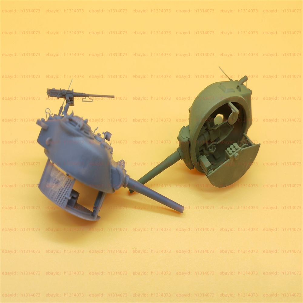 3d Printed 1/72 US M4A3 Sherman Tank(105mm) Full Internal Unpainted Kit