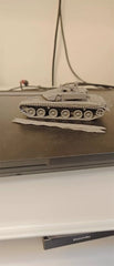 3d Printed 1/72 China Ztz99-ii Main Battle Tank Unpainted Kit