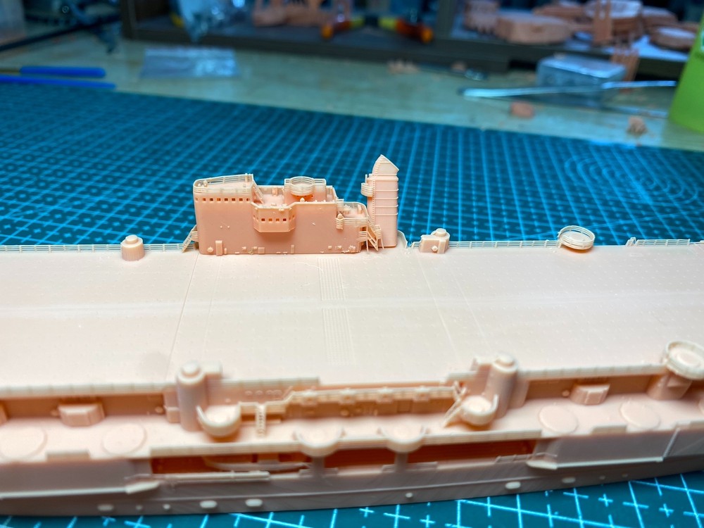 3d Printed 1/700 German Richthofen Aircraft Carrier(full Hull/waterline)