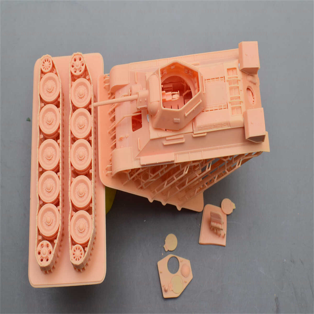 3d Printed 1/72 Soviet T-34/76 Tank Model 1943 Unpainted Kit