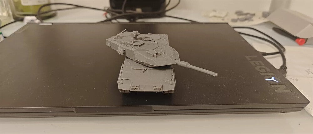 3d Printed 1/72 Sweden Strv 122B PLSS Main Battle Tank Unpainted Kit