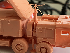 3d Printed 1/72/144 Russian S-400 System92N6E Radar Vehicle Unpainted Kit