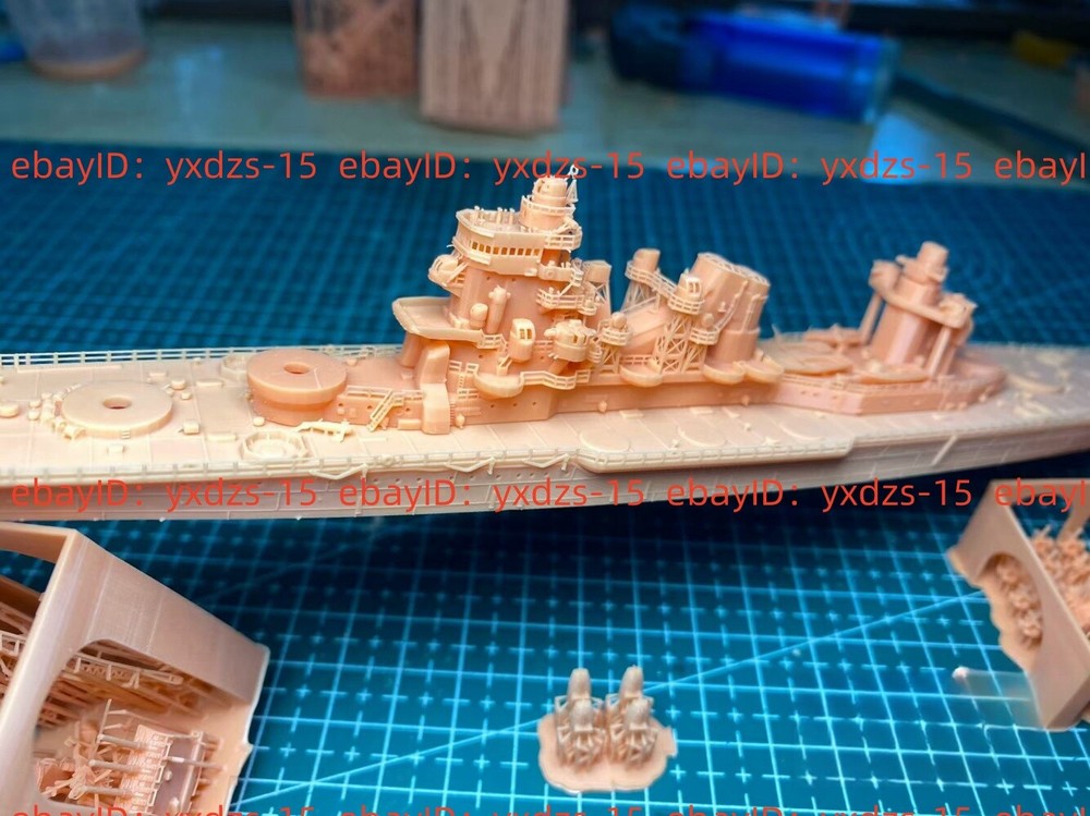 3d Printed 1/700 Ijn Zangwang Class Cruiser(full Hull/waterline)