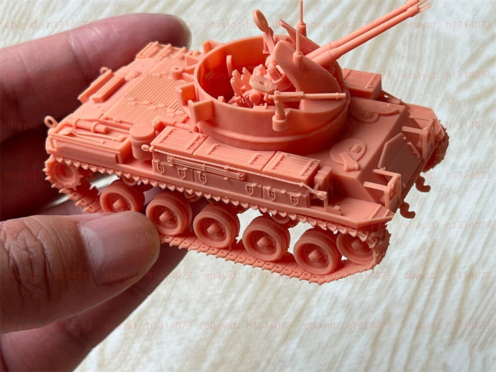 3d Printed 1/72 M42 Duster Anti-Aircraft Gun Vehicle Unpainted Kit
