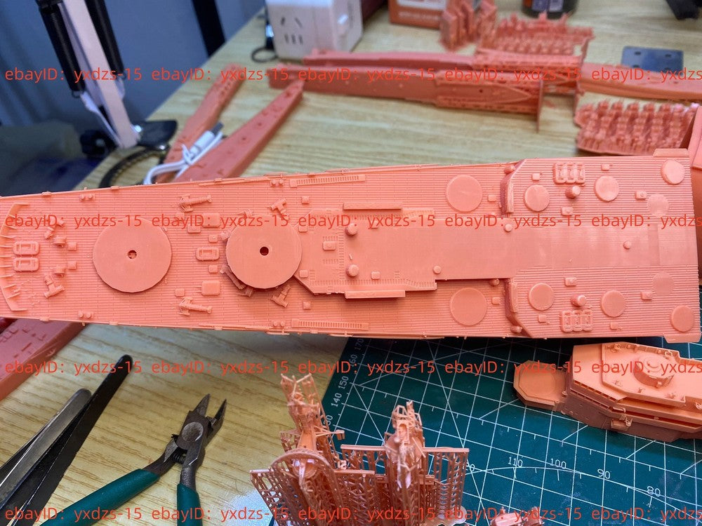 3d Printed Kits 1/350 Uss Annapolis Heavy Cruiser(full Hull/waterline)