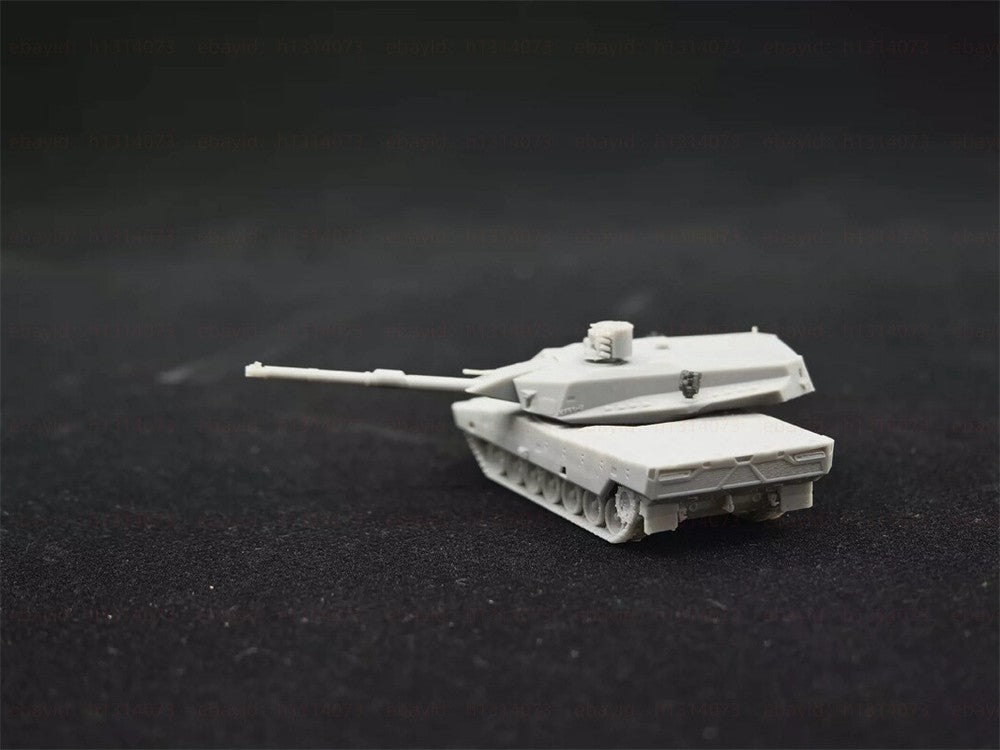 3d Printed Kit 1/144 German Kf51-u Main Battle Tank With Unmanned Turret