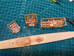 3d Printed 1/700 French De Grasse Cruiser(full Hull/waterline)
