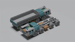 3d Printed 1/72/87 MAZ-7310/7313 Heavy-Duty Truck ﻿Unpainted Kit
