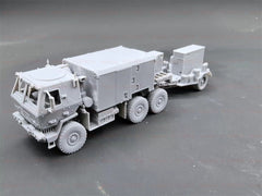 3d Printed 1/72/144 An/vpc-95 Counter-battery Radar Control Power Supply Vehicle