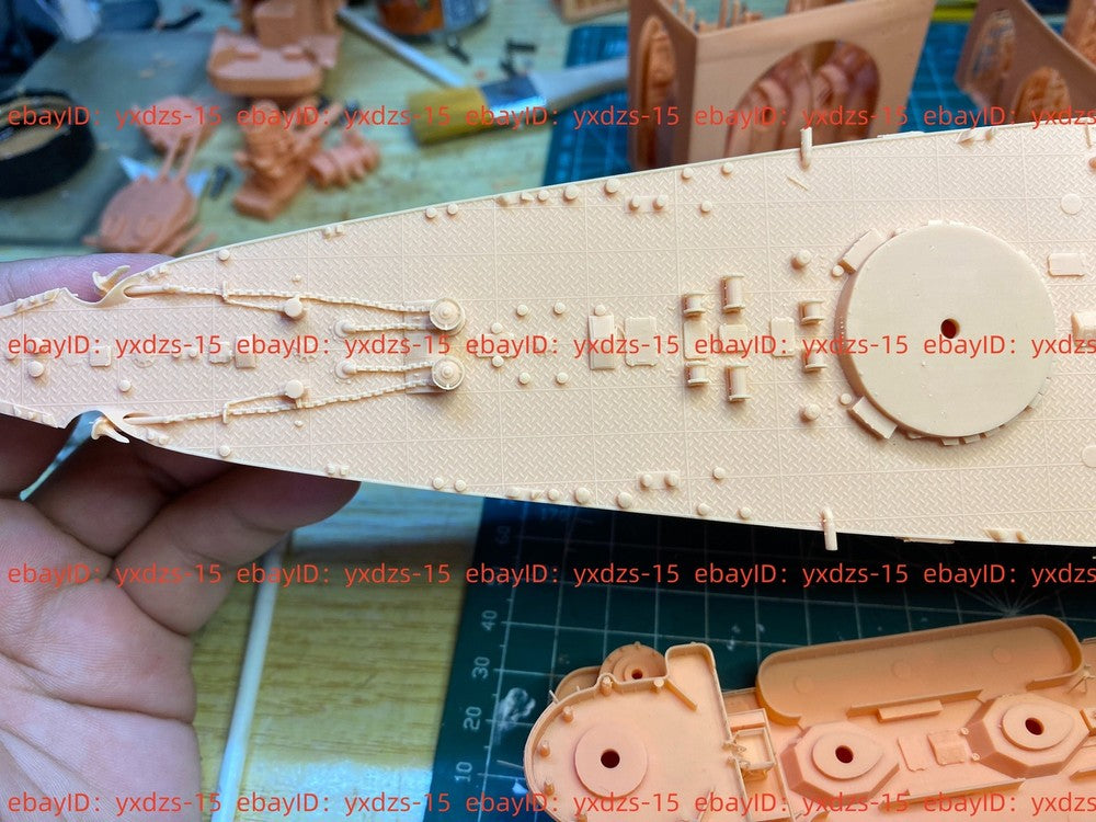 3d Printed 1/350 Italian Conte Di Cavour Class(full Hull/waterline)