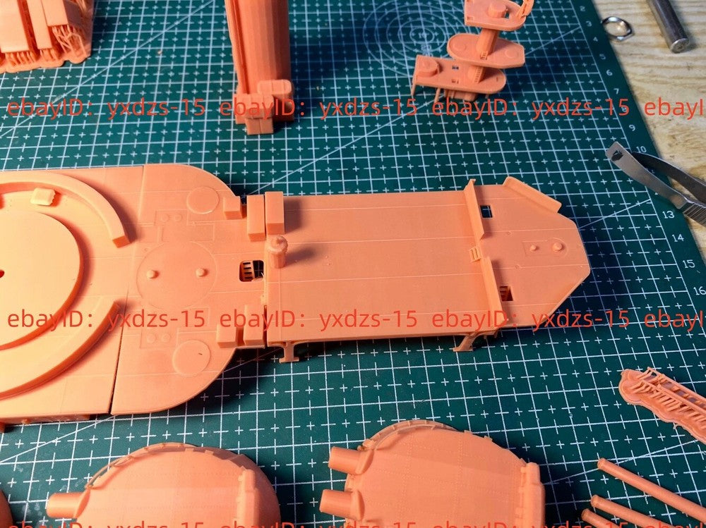 3d Printed 1/200 French Navy Bretagne Class Battleship(full Hull/waterline)