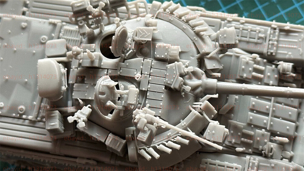 3d Printed 1/72 T-80U Main Battle Tank (Modernized Version) Unpainted Kit