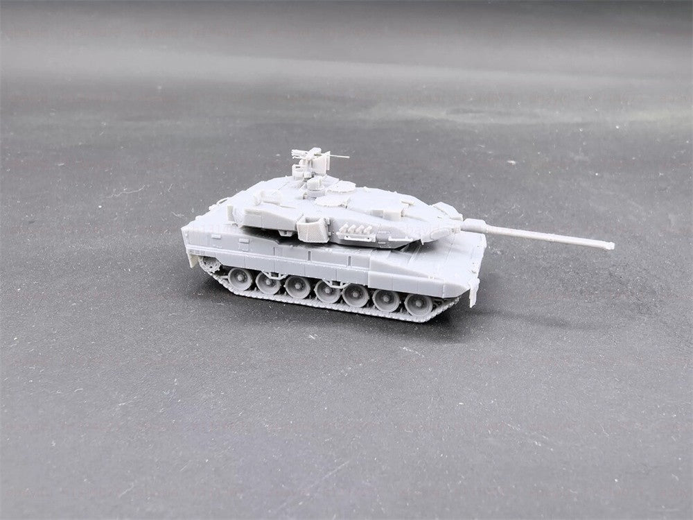 3d Printed Kit 1/144 Leopard 2a8 "trophy" Main Battle Tank