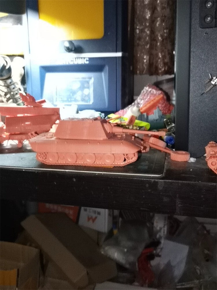 3d Printed 1/72 Germany E-100 Main Battle Tank Unpainted Kit