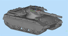 3d Printed 1/72 British Caliban Heavy Tank Kit