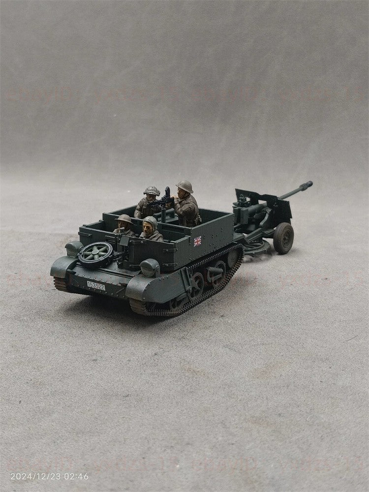 1/35 Bren Gun Carrier With 25-pound Anti-tank Gun Painted Finished Model