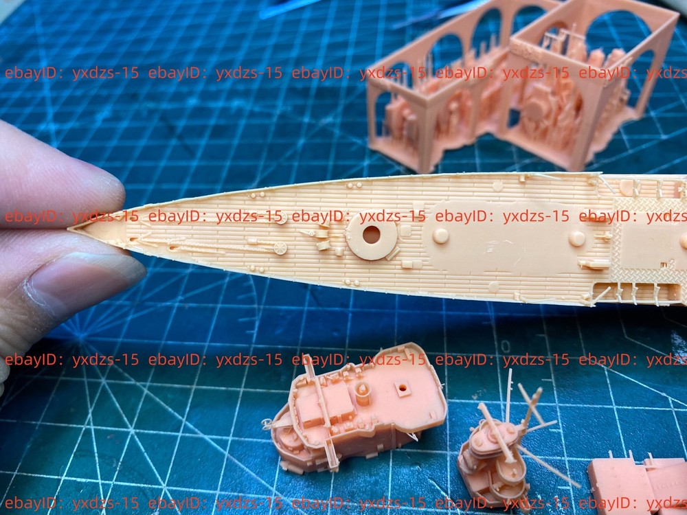 3d Printed Kits 1/700 Wwii German Nuremberg Light Cruiser(full Hull/waterline)