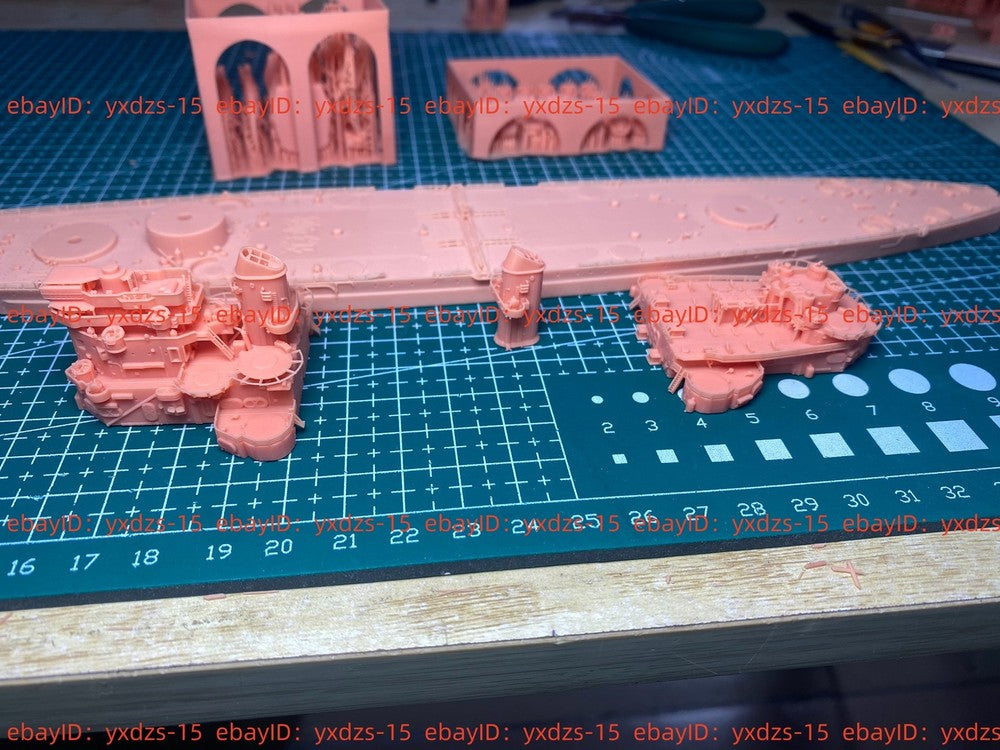 3d Printed 1/700 Britain Lion-class Battleship(full Hull/waterline)
