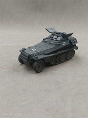 1/35 Half-track Armored Vehicle Painted Finished Model