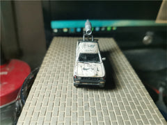 1/72 Middle East 4-Door Armed Pickup with Rocket Launcher Painted Finished Model