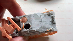 3d Printed 1/72 German Wiesel Air Defense Armored Vehicle Unpainted Kit