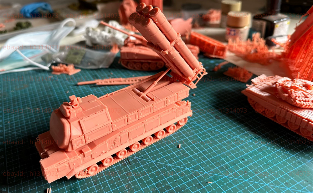 3d Printed 1/72/144 Buk-M3 Surface-to-Air Missile System Unpainted Kit