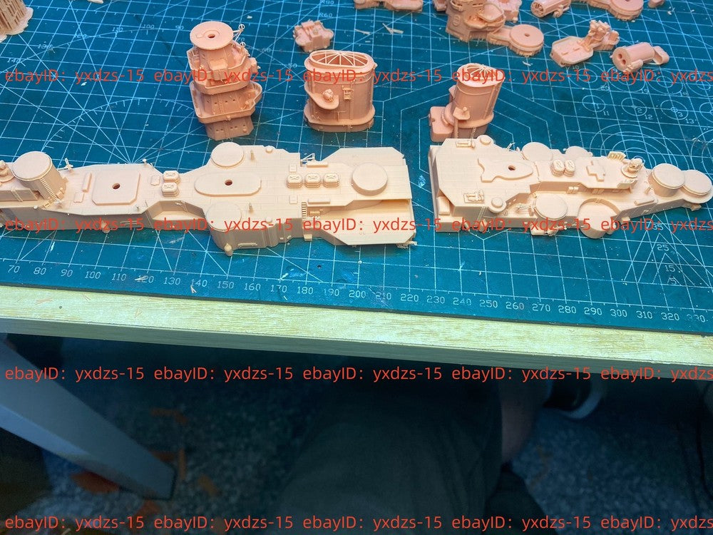 3d Printed Kits 1/700 Soviet Kronshtadt Class Battlecruiser(full Hull/waterline)