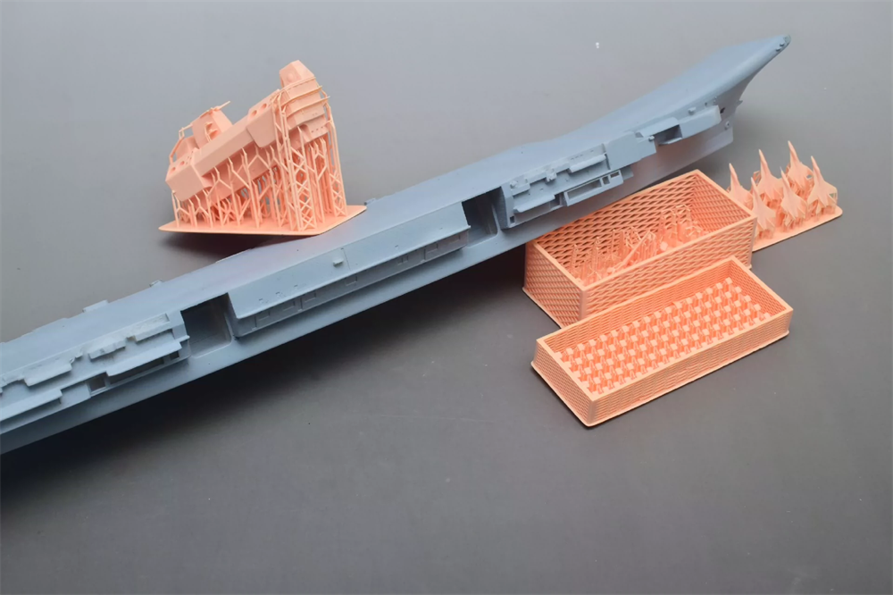 3d Printed 1/700 Ins Vikrant Aircraft Carrier