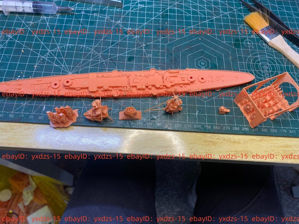 3d Printed 1/700 Italian Trento Class Cruiser(full Hull/waterline)