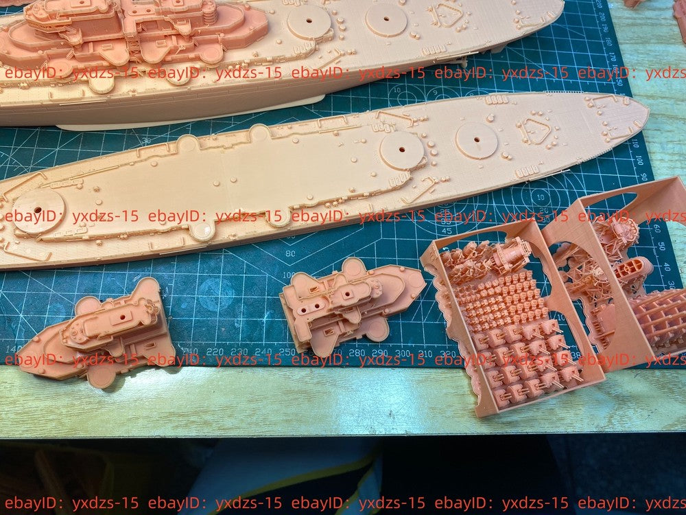 3d Printed Kit 1/700 Uss Maine Acr-1 Battleship(full Hull/waterline)