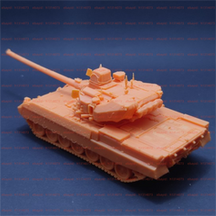 3d Printed 1/72/144 Russian Object 195 Tank Project Unpainted Kit