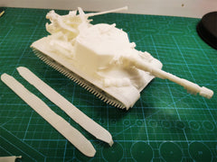 3d Printed 1/35/72 Russian F-series "Svyatogor" Object 268 Tank Destroyer Kit