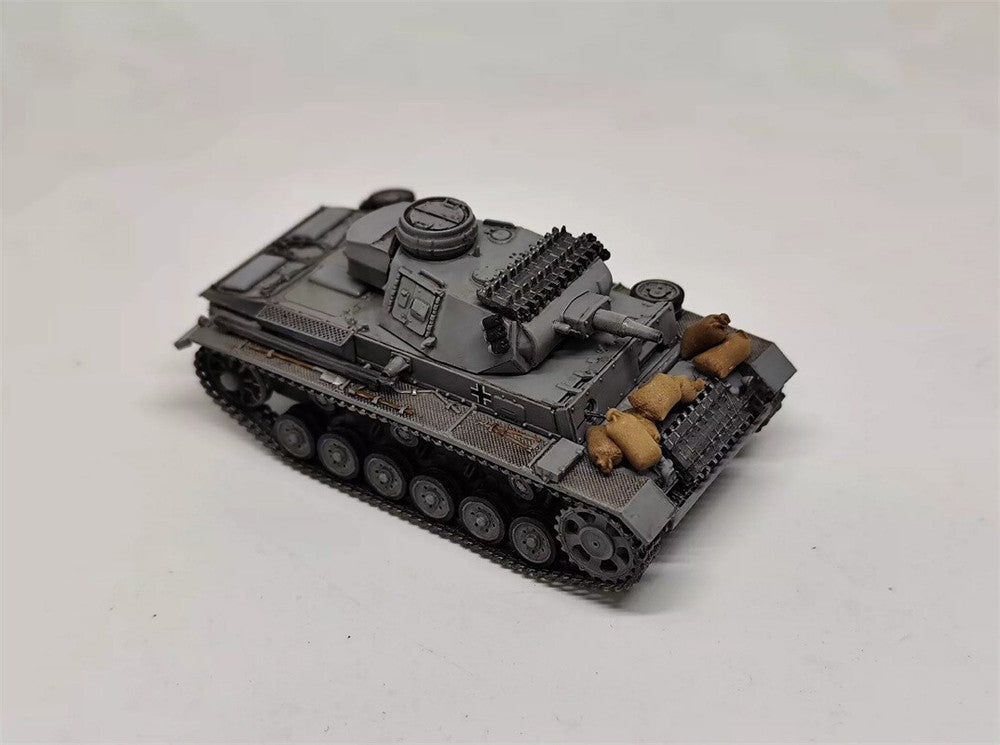 1/72 German Panzer Iii Tank Painted Finished Model