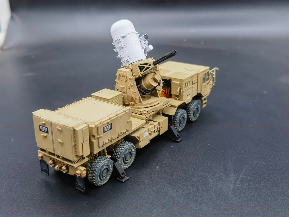 1/72 Us Military Mobile Phalanx Air Defense Vehicle Painted Finished Model
