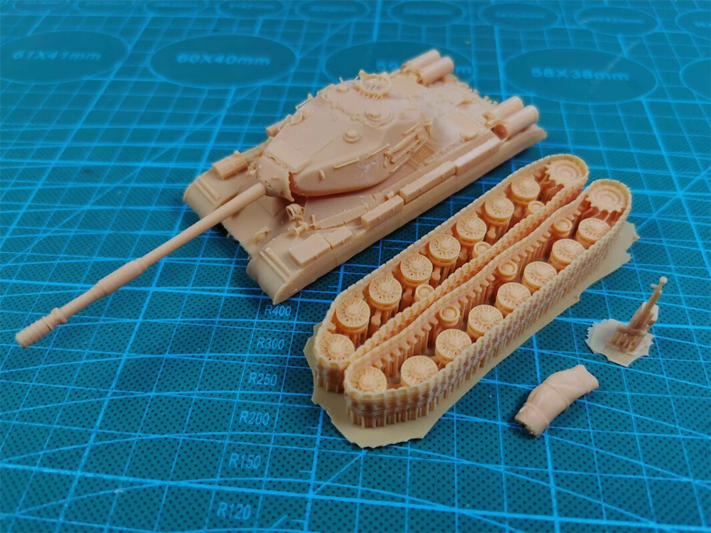 3d Printed 1/35/72 Soviet IS-4 Series/Object 715G Heavy Tank Kit