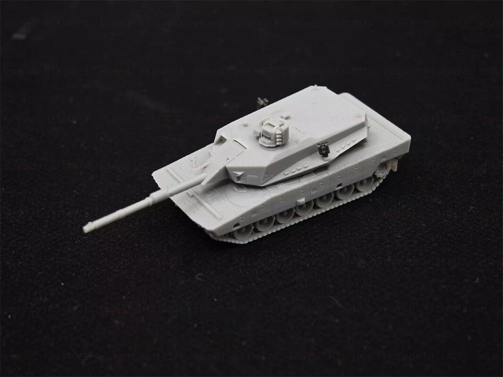 3d Printed Kit 1/144 German Kf51-u Main Battle Tank With Unmanned Turret