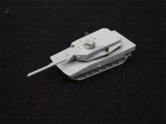 3d Printed Kit 1/144 German Kf51-u Main Battle Tank With Unmanned Turret