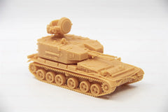 3d Printed 1/72/144 Soviet ZSU-37-2 Yenisei AA Gun Unpainted Kit