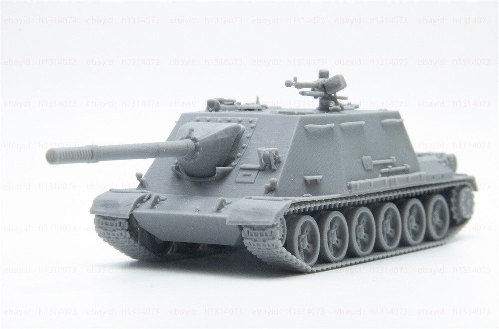 3d Printed 1/72/144 Chinese WZ113G Tank Destroyer Unpainted Kit