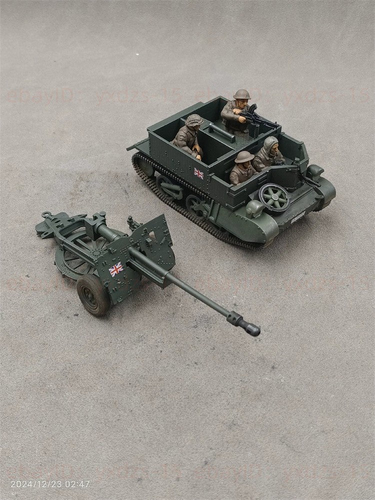 1/35 Bren Gun Carrier With 25-pound Anti-tank Gun Painted Finished Model