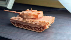 3d Printed 1/72 Leopard 1 Main Battle Tank Unpainted Kit