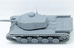 3d Printed 1/72/144 French FCM 50t Heavy Tank﻿ Unpainted Kit