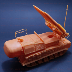 3d Printed 1/72/144 Buk Designation Radar Launch Vehicle Unpainted Kit