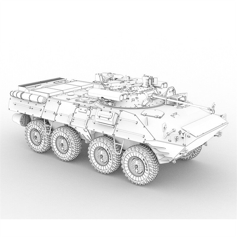 3d Printed 1/72 Russian Btr-90 Armored Personnel Carrier Unpainted Kit