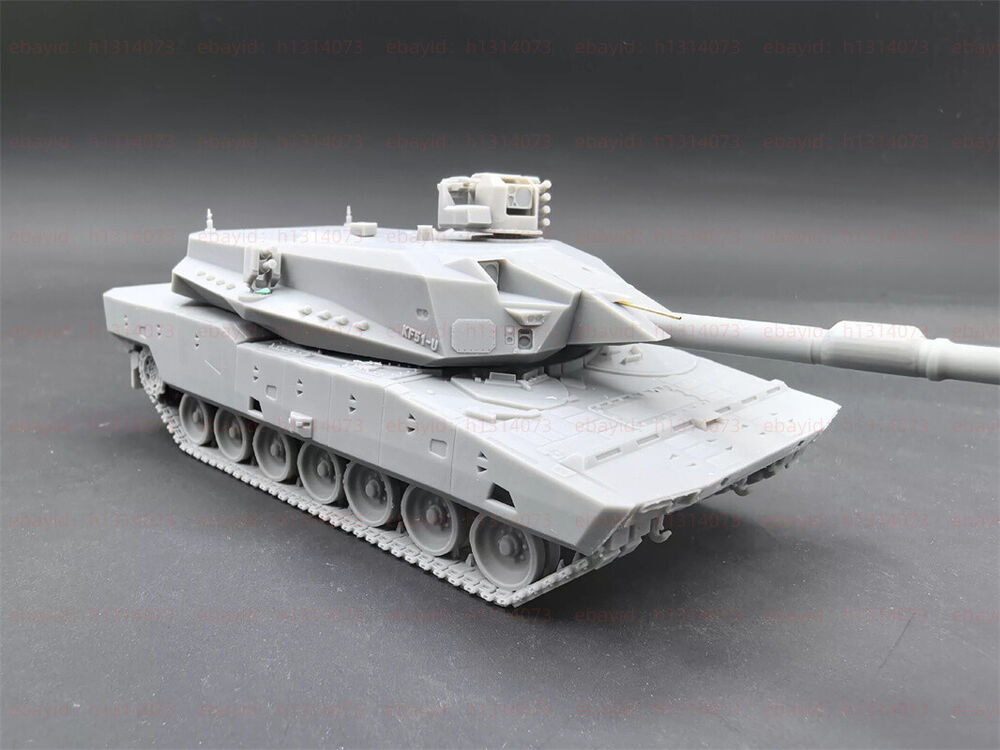 3d Printed 1/72/144 German Kf51-u Main Battle Tank With Unmanned Turret