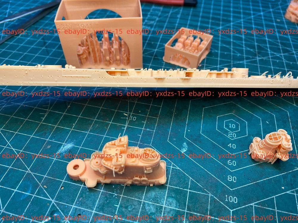 3d Printed 1/700 Bora 1941 Heavy Cruiser Italy(full Hull/waterline)